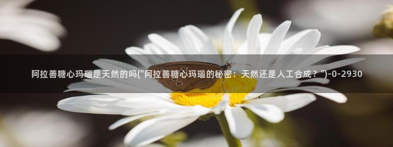 糖心vlog无码：阿拉善糖心玛瑙是天然的吗(\