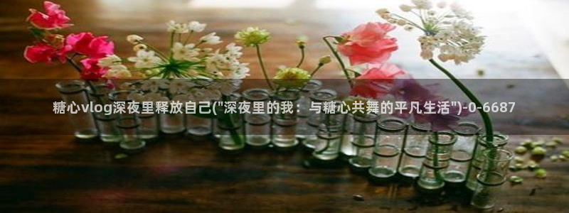 糖心的vlog日常：糖心vlog深夜里释放自己(\
